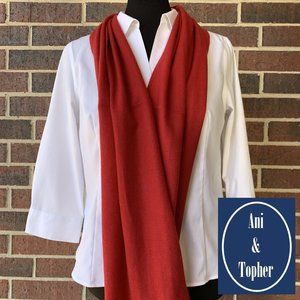 100% Cashmere Scarf NWT